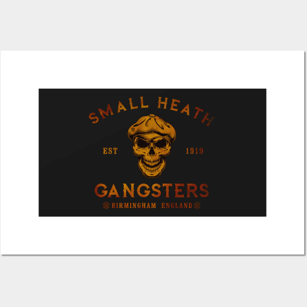 Small Heath Gangsters mk3 Wall Art by eyevoodoo